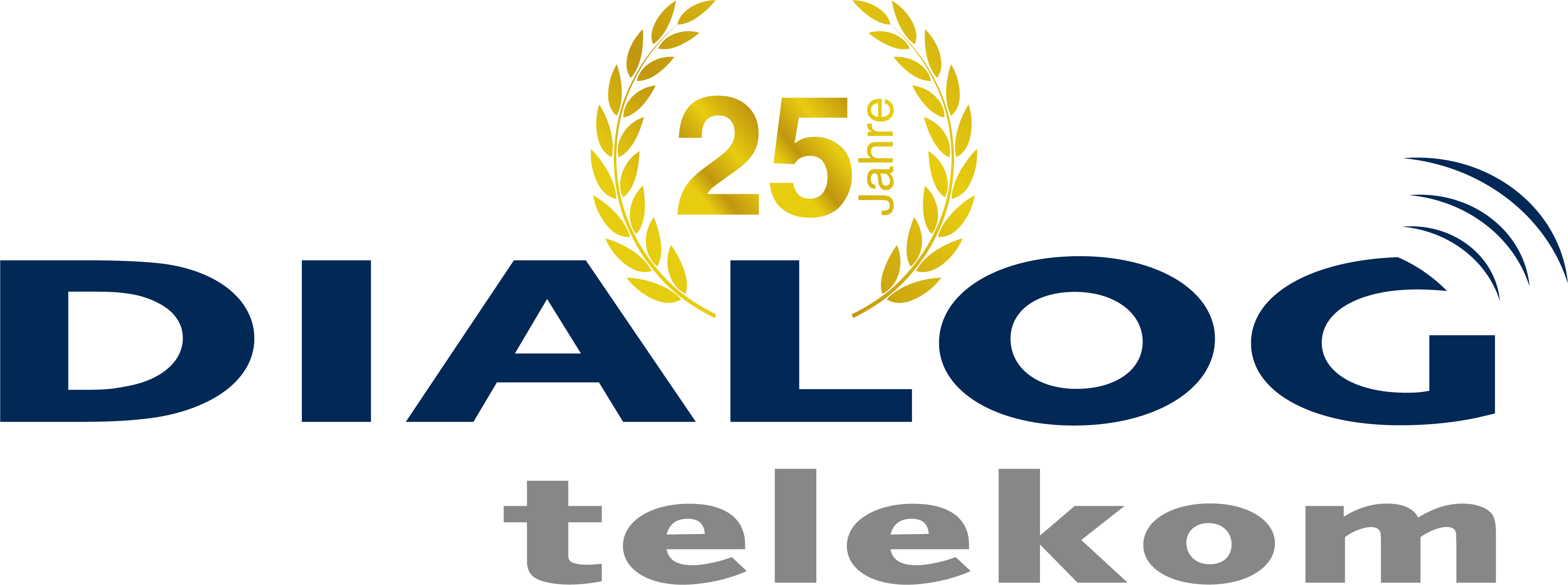 Logo Dialog telekom 25 Jahre